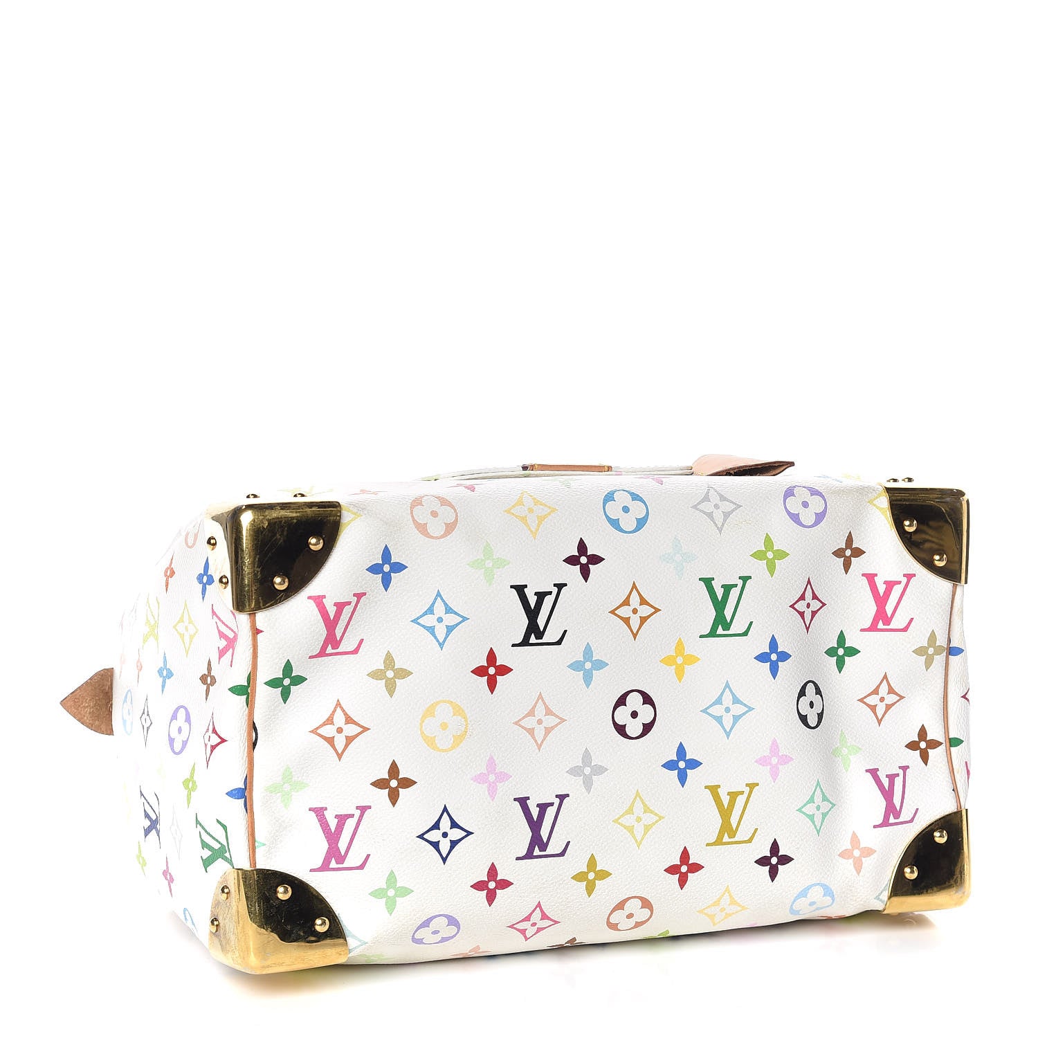 Louis Vuitton Monogram Multicolor Speedy 30 White 4 of 15