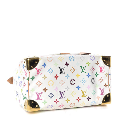 Louis Vuitton Monogram Multicolor Speedy 30 White 4 of 15