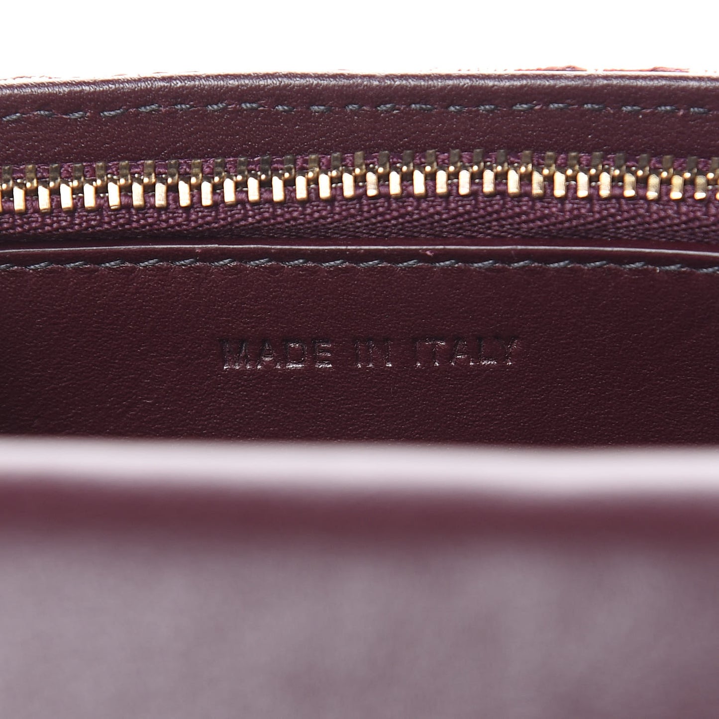 Oblique Saddle Belt Bag Bordeaux