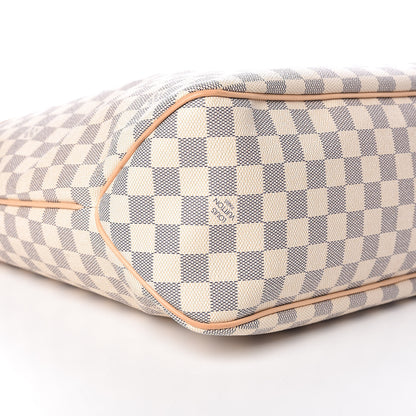 Louis Vuitton Damier Azur Delightful MM Rose Ballerine 9 of 10