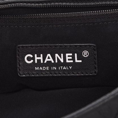 Chanel Iridescent Calfskin Large Chic Quilt Flap Black 6 of 7