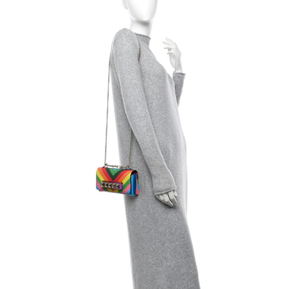 Valentino Garavani Vitello 1973 Mini Va Va Voom Chain Shoulder Bag Multicolor 2 of 10