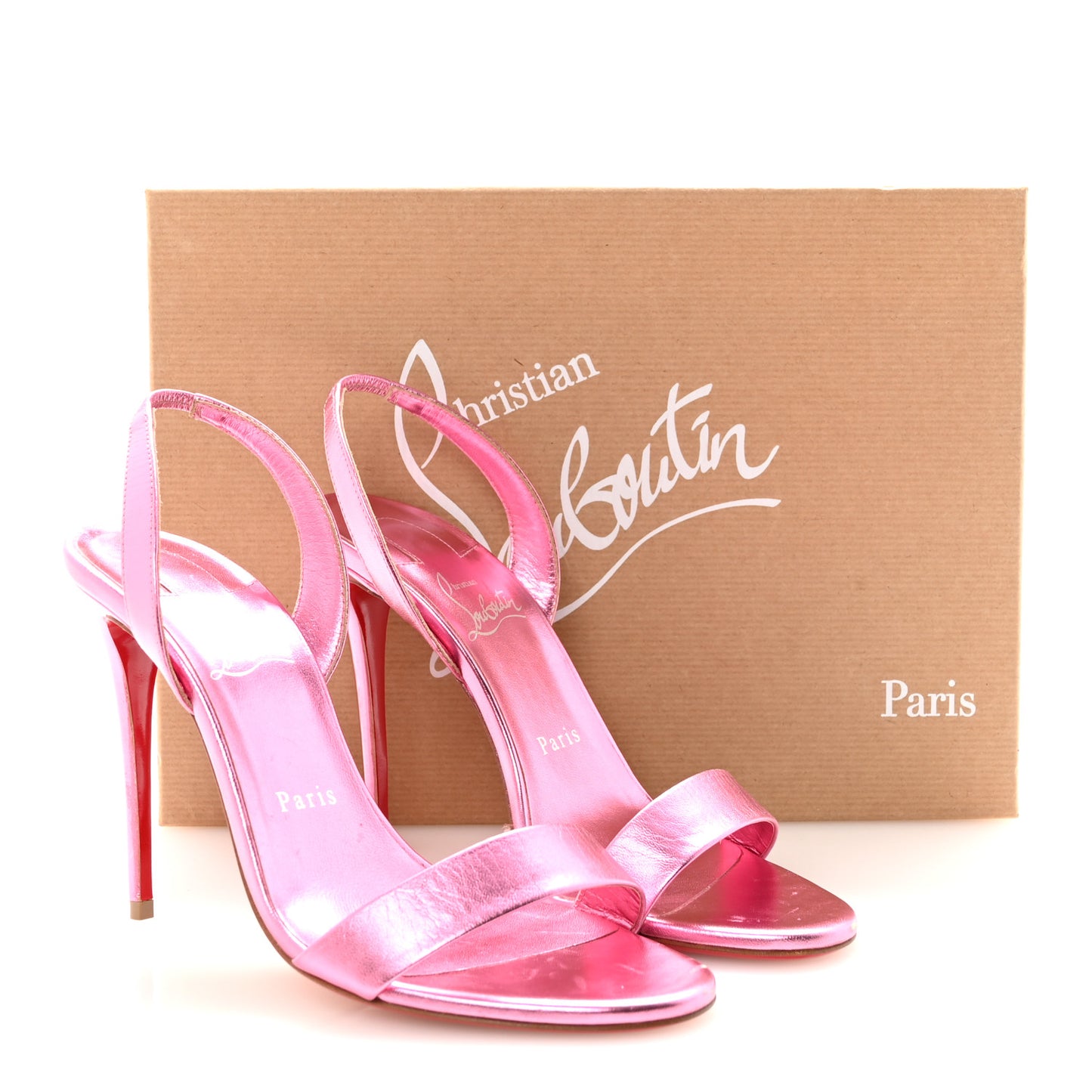 Kid Laminato O Marylin 100 Slingback Sandal Heels 38 Confettis