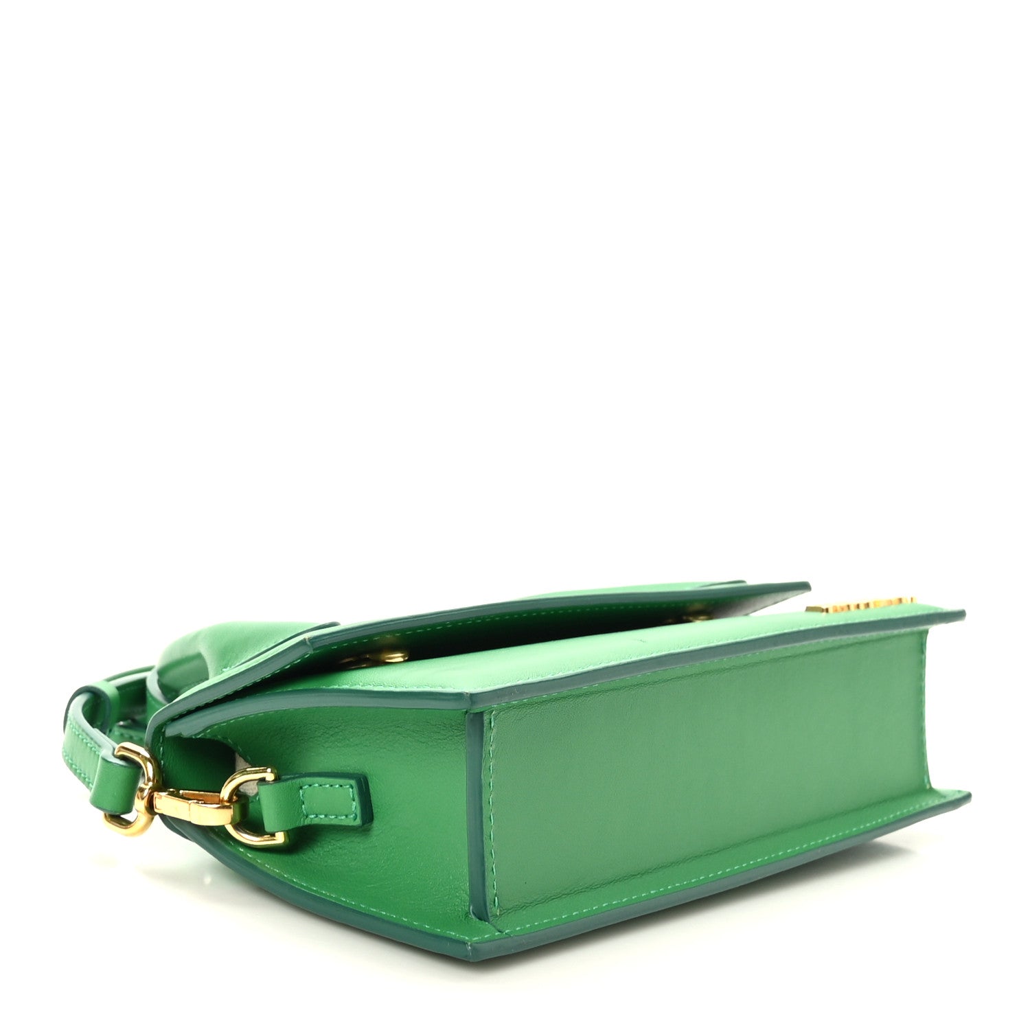 Jacquemus Smooth Calfskin Le Chiquito Long Green 4 of 8