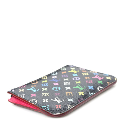 Louis Vuitton Monogram Multicolor Key Pouch Black Grenade 4 of 8