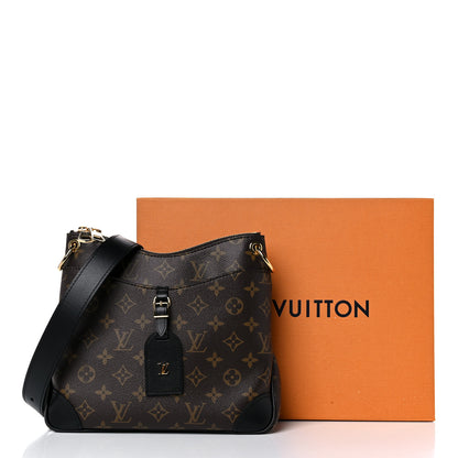 Louis Vuitton Monogram Odeon PM Black 9 of 9
