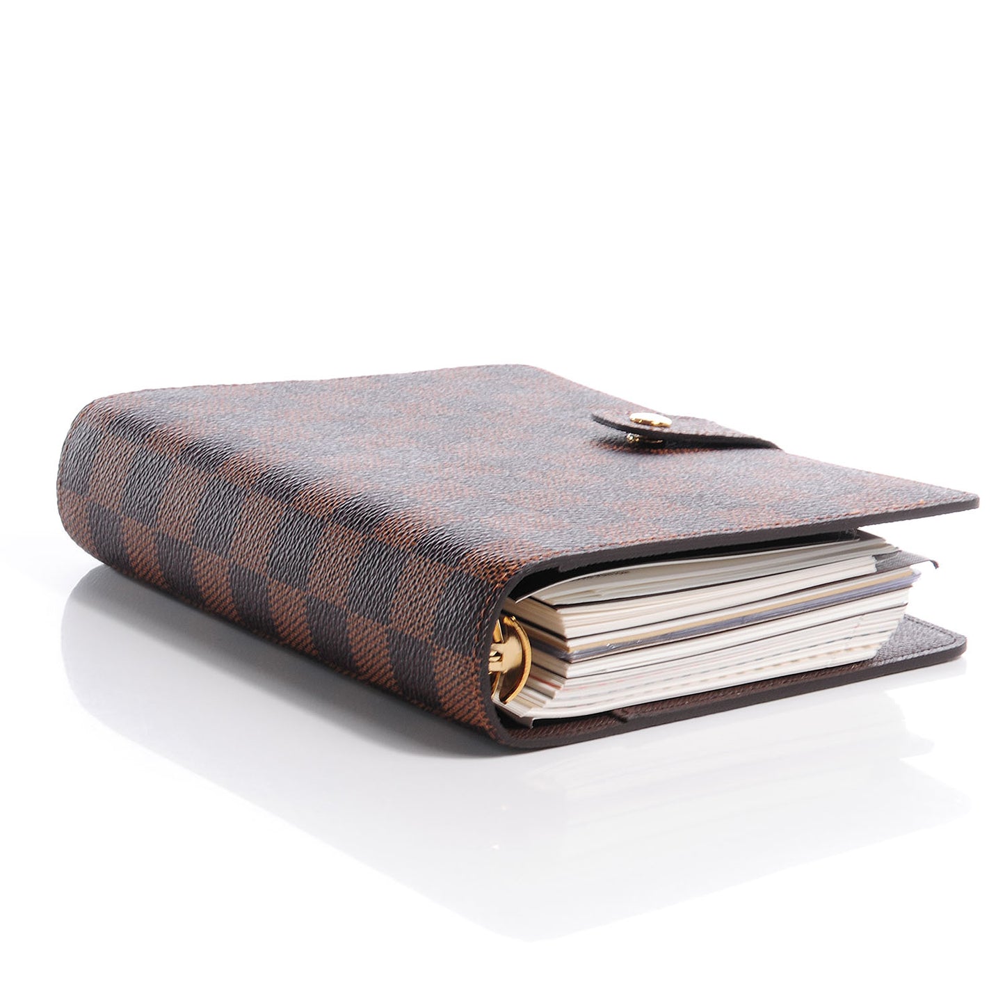 Damier Ebene Medium Ring Agenda