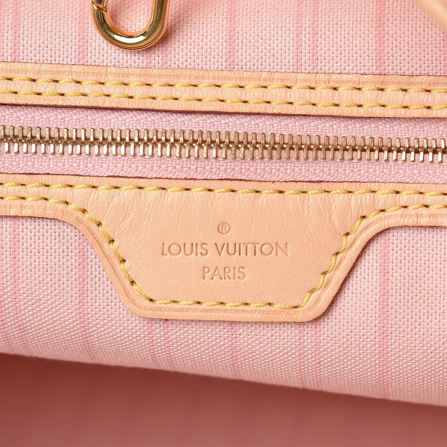 Damier Azur Delightful MM Rose Ballerine