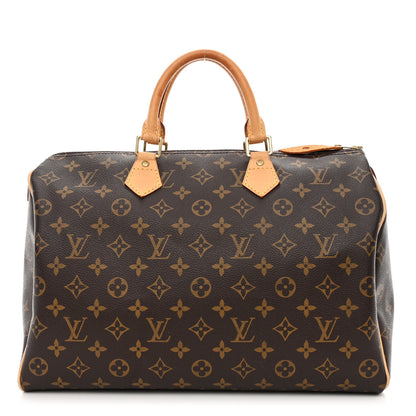 Louis Vuitton Monogram Speedy 35 1 of 11
