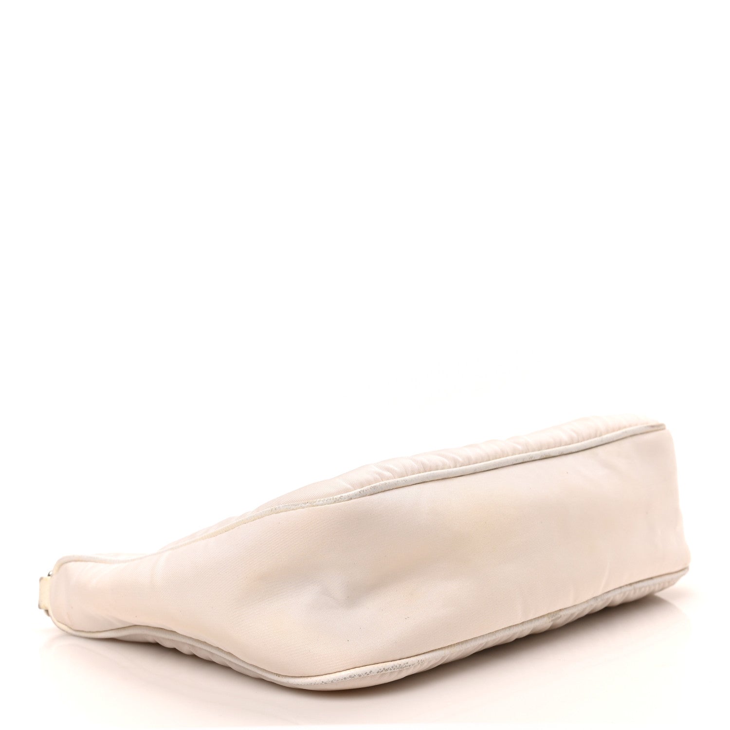 Prada Nylon Re-Edition 2005 Shoulder Bag White 4 of 8
