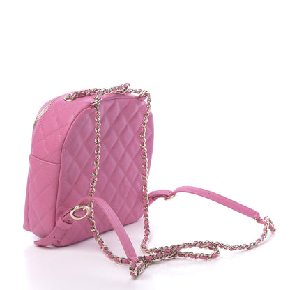 Chanel Caviar Quilted Small CC Day Backpack Pink 2 of 9