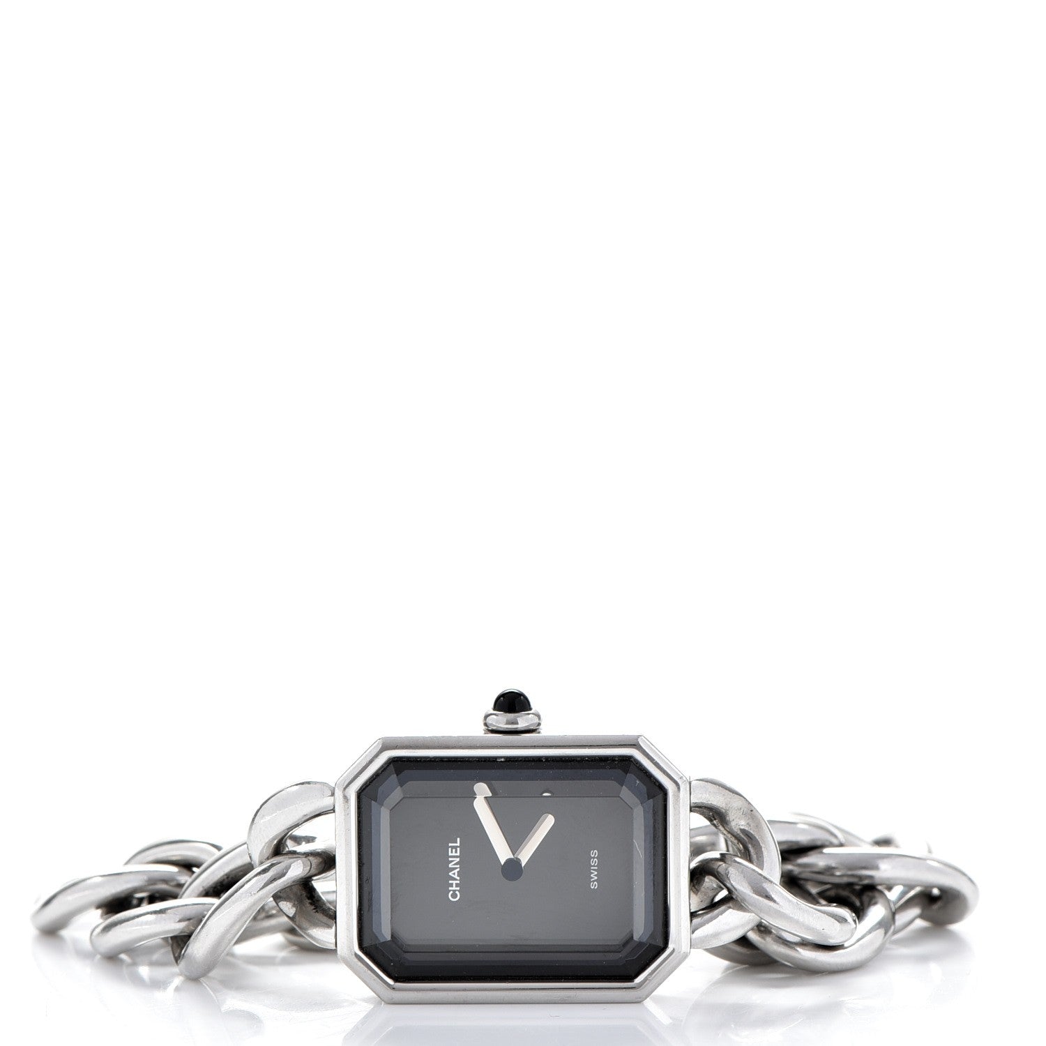 Chanel Stainless Steel 20mm Chain Premiere Quartz Watch S 3 of 7