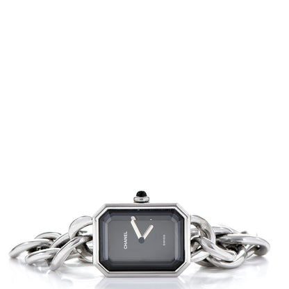 Chanel Stainless Steel 20mm Chain Premiere Quartz Watch S 3 of 7