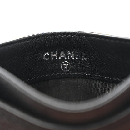 Chanel Caviar Timeless CC Card Holder Black 6 of 9