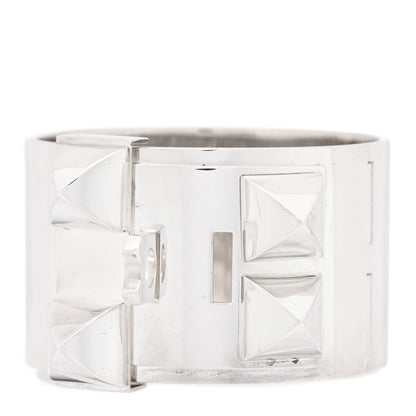Hermes Sterling Silver Collier De Chien Bracelet XL 2 of 4