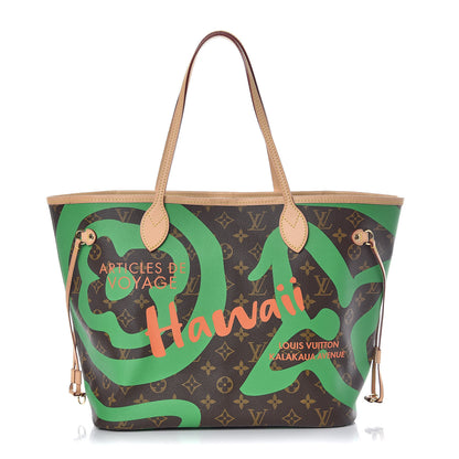 Louis Vuitton Monogram Tahitienne Hawaii Neverfull MM 1 of 10