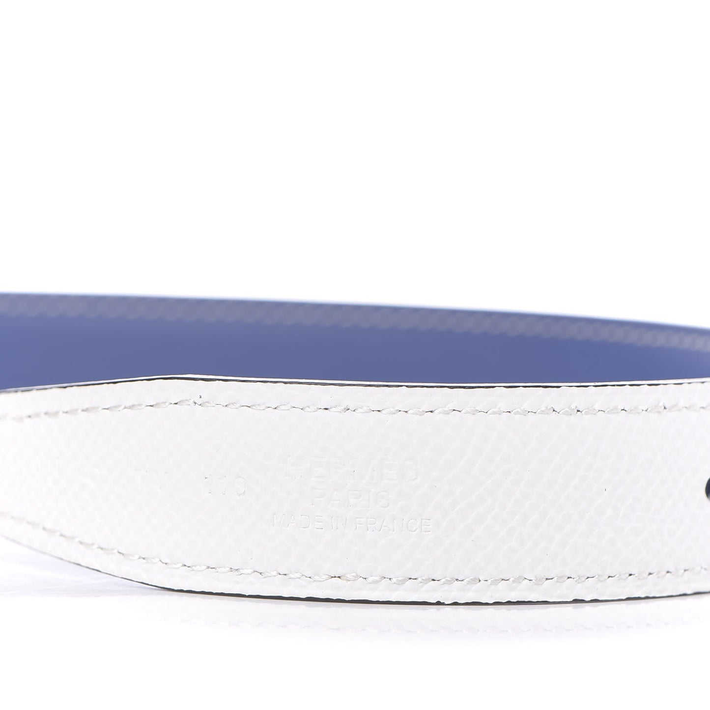 Epsom Swift 24mm Belt Strap 90 White Blue Brighton