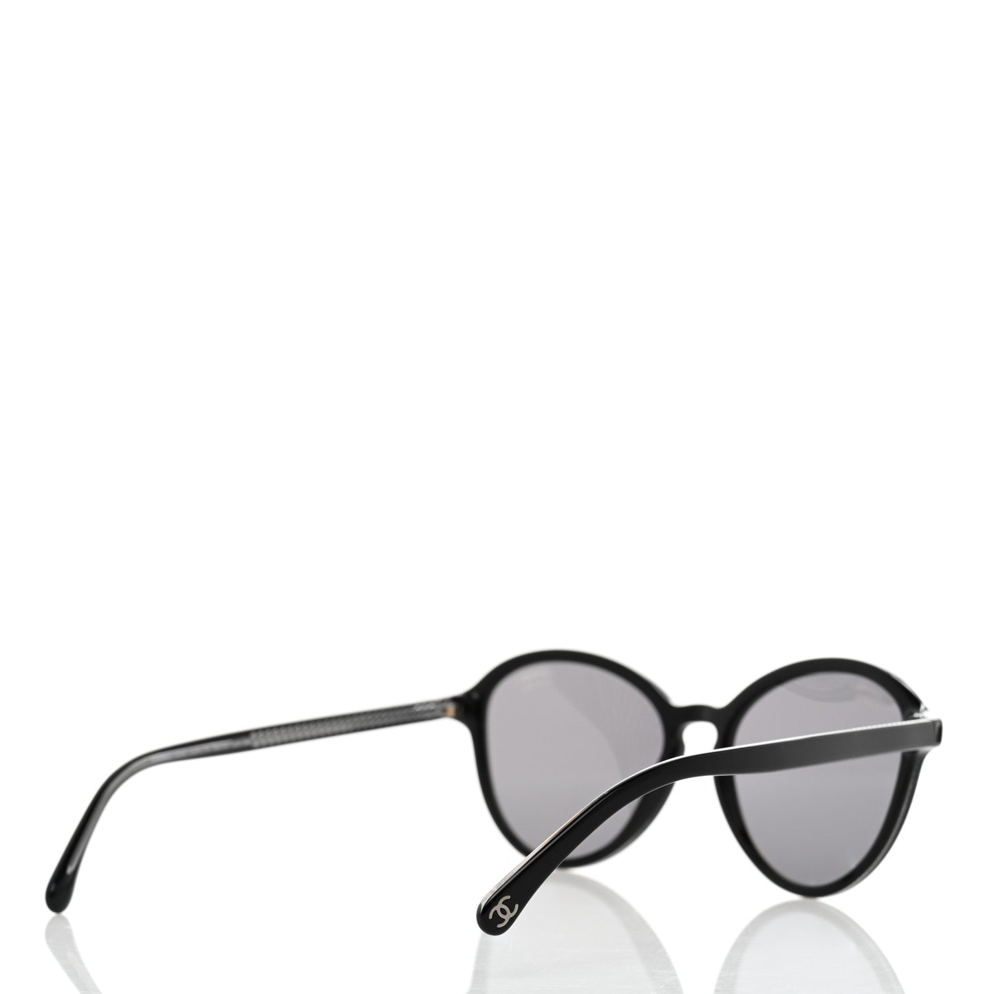 Acetate Round Sunglasses 5403 Black