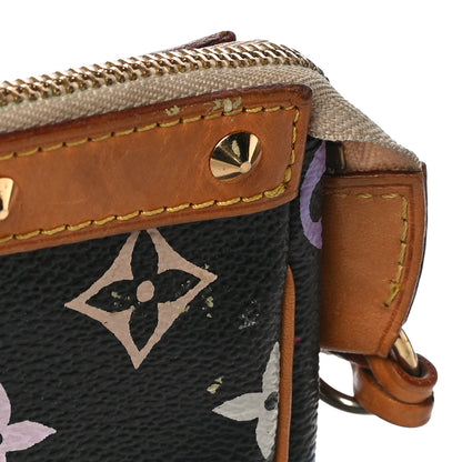 Louis Vuitton Monogram Multicolor Pochette Accessories Black 20 of 20