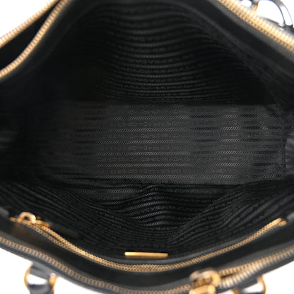 Prada Saffiano Large Galleria Double Zip Tote Black 5 of 16