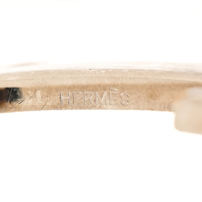 Hermes Brushed Palladium 32mm H Belt Buckle 3 of 4