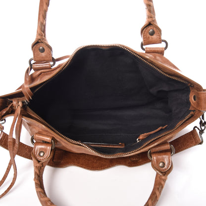Balenciaga Chevre First Cognac 5 of 11