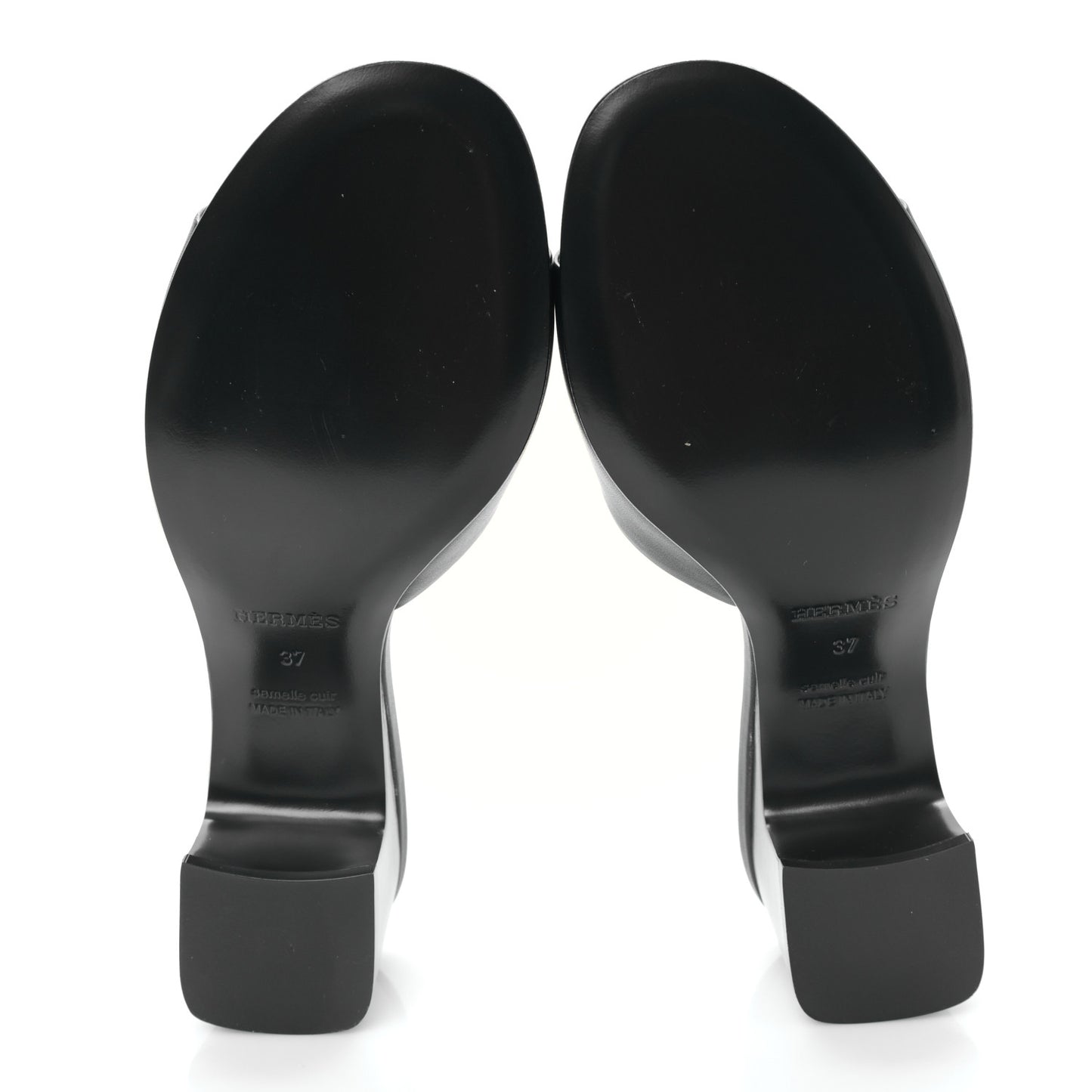 Calfskin Dreamy Sandals 37 Black