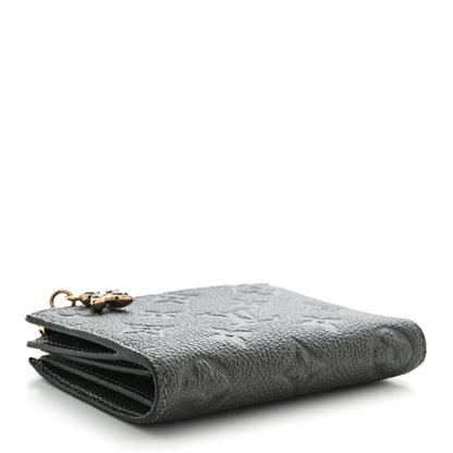 Louis Vuitton Empreinte Lisa Wallet Black Gun Metal 4 of 7