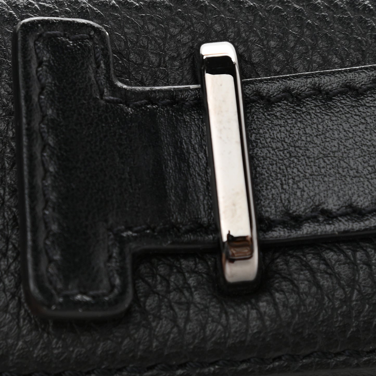Calfskin Kypipouch Small Top Handle Messenger Bag Black