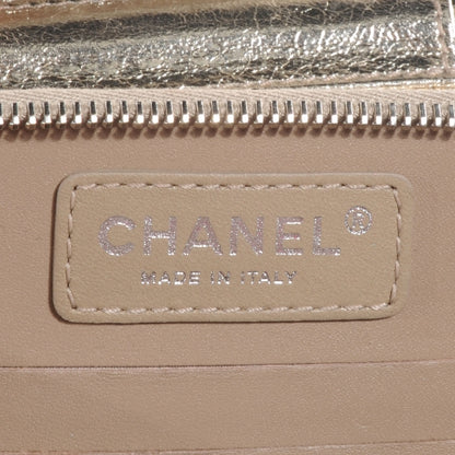 Chanel Metallic Calfskin Mini Flap WOC Gold 8 of 9
