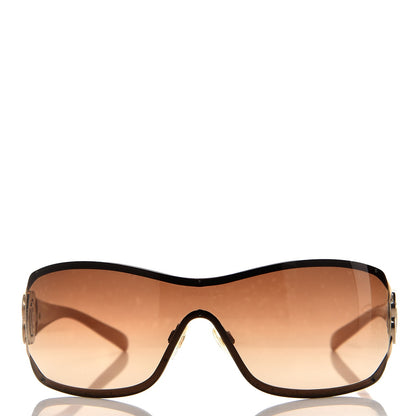 Chanel Frameless Camellia CC Sunglasses 4164 Beige 2 of 7