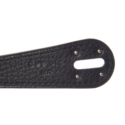 Hermes Taurillon Clemence Lindy 30 Black 7 of 9