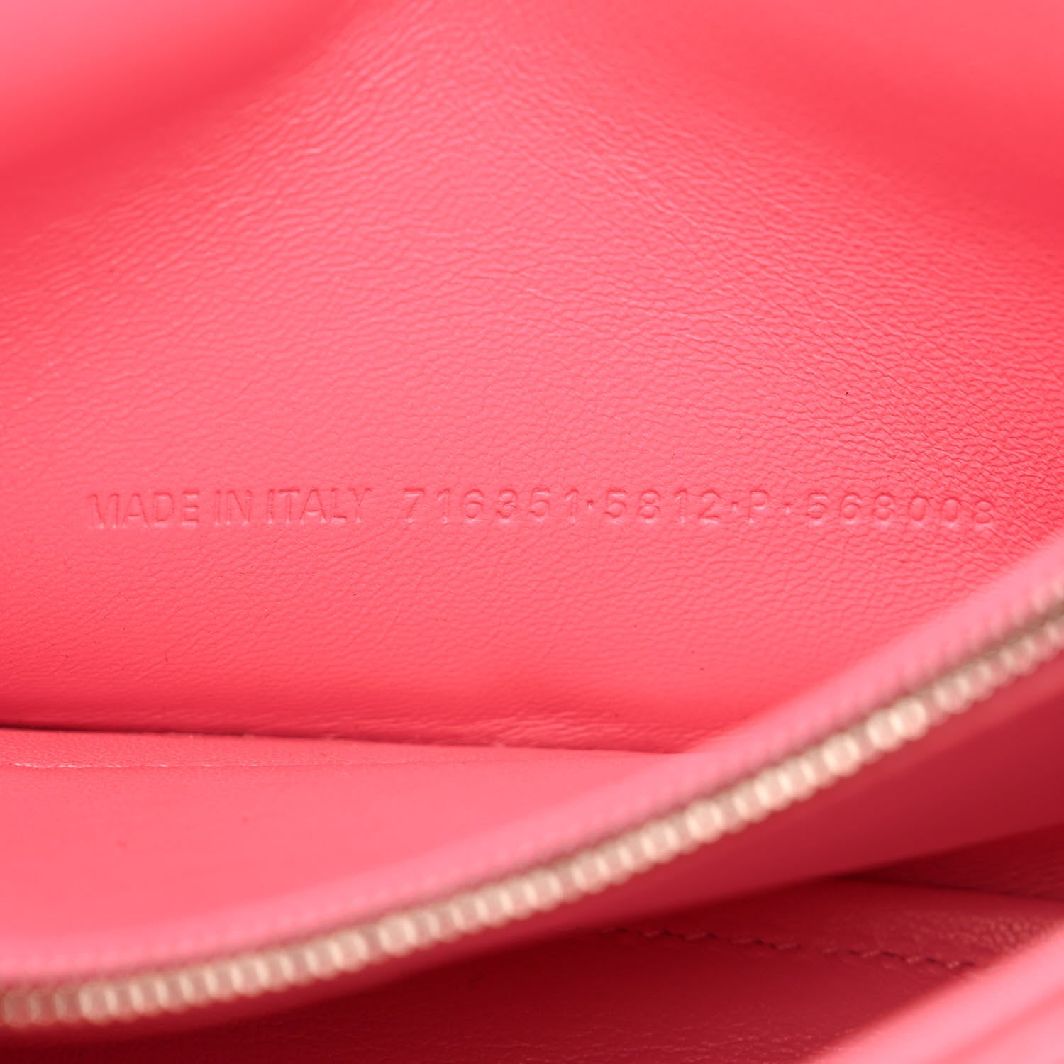 Balenciaga Crushed Calfskin Quilted Small Crush Chain Bag Sweet Pink 7 of 10