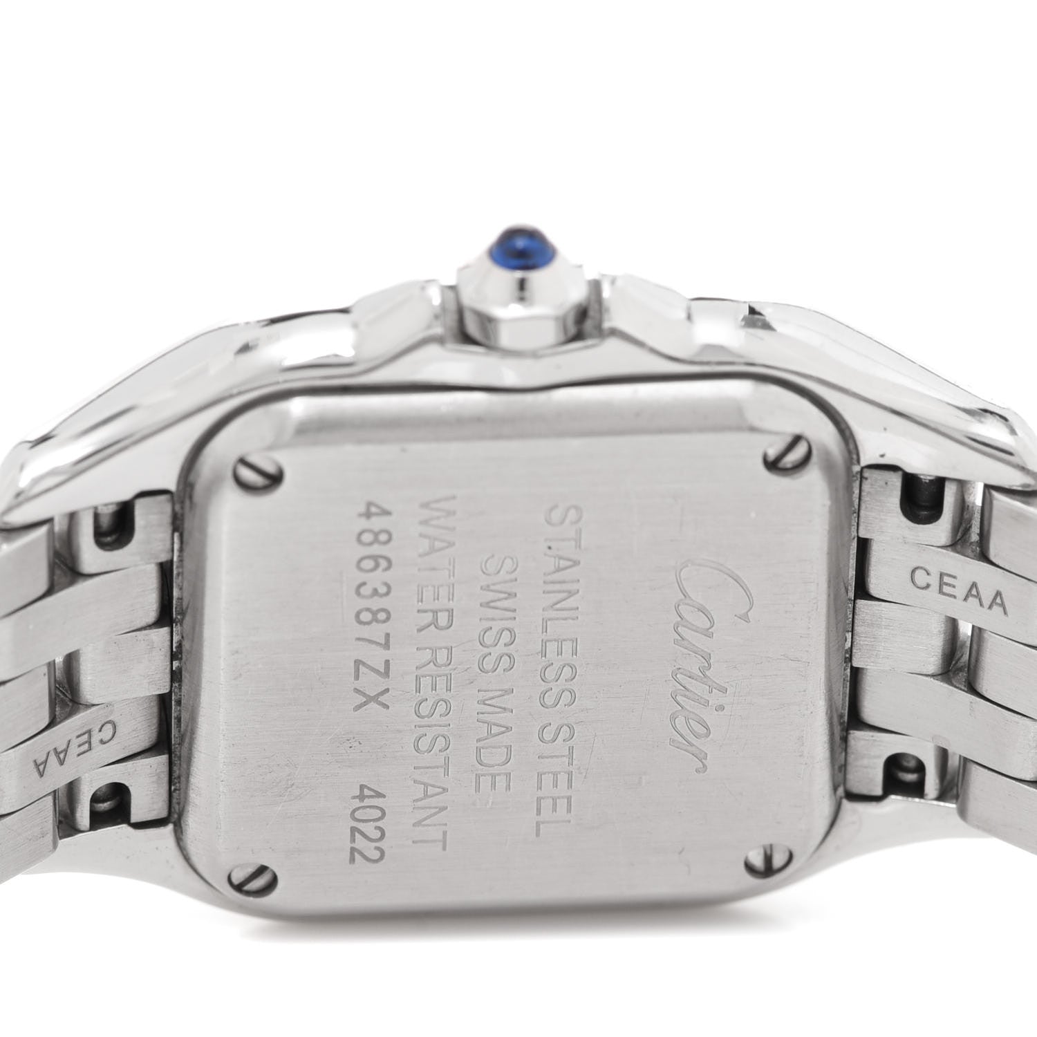 Cartier Stainless Steel 22mm Panthere Quartz Watch 4 of 5
