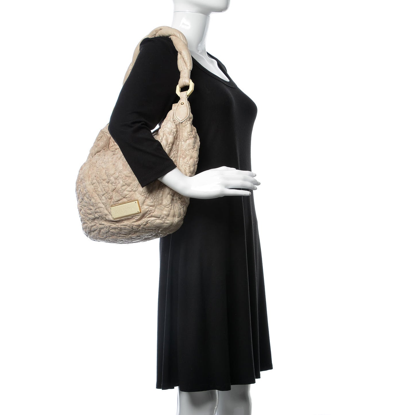 Lambskin Olympe Nimbus GM Ecru