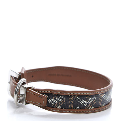Goyard Goyardine Dog Collar Black Gold 4 of 11