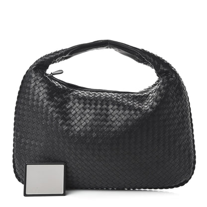 Bottega Veneta Nappa Intrecciato Large Veneta Hobo Black 1 of 9