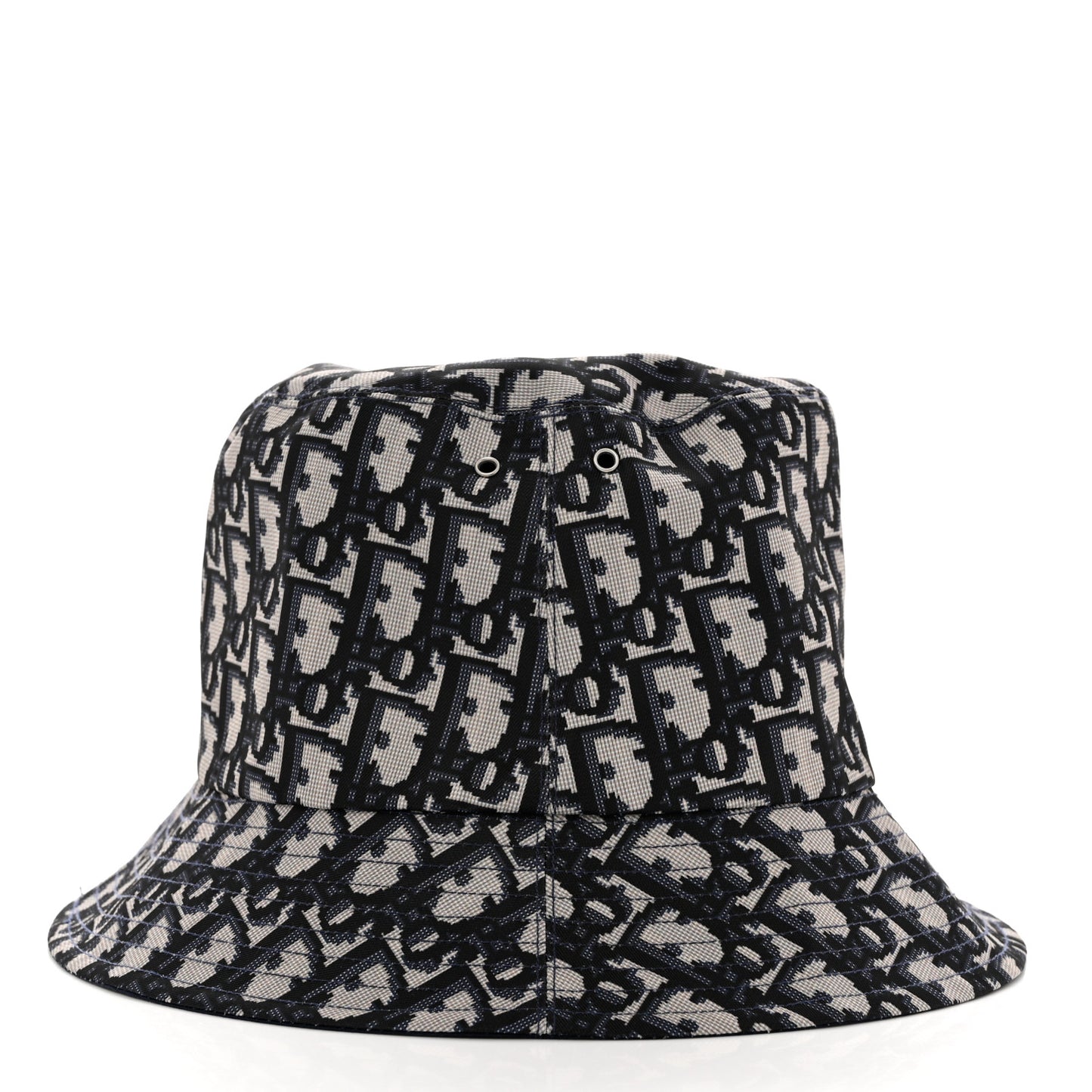 Oblique Reversible Teddy-D Brim Bucket Hat Blue