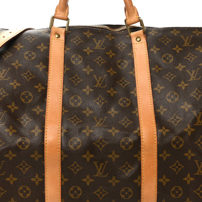 Louis Vuitton Monogram Keepall Bandouliere 60 7 of 13