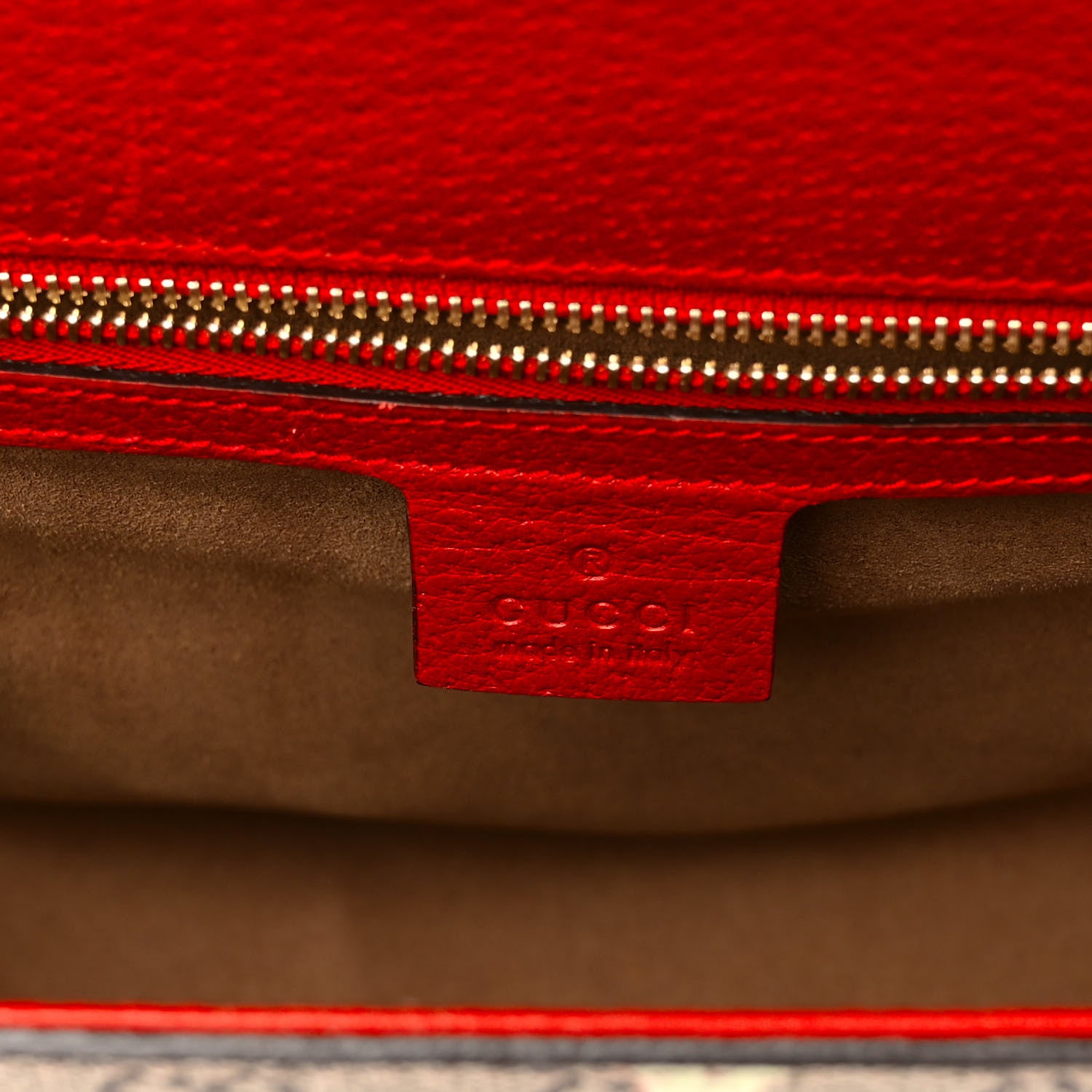 Gucci GG Supreme Monogram Tian Medium Padlock Shoulder Bag Beige Multicolor New Acero 6 of 12