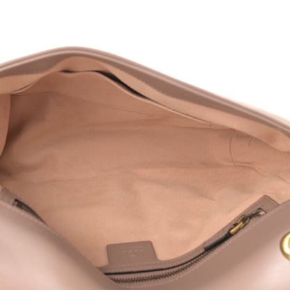 Gucci Calfskin Matelasse Medium GG Marmont Shoulder Bag Porcelain Rose 5 of 10