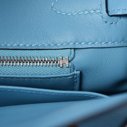 Hermes Swift Birkin 25 Bleu Du Nord 15 of 37