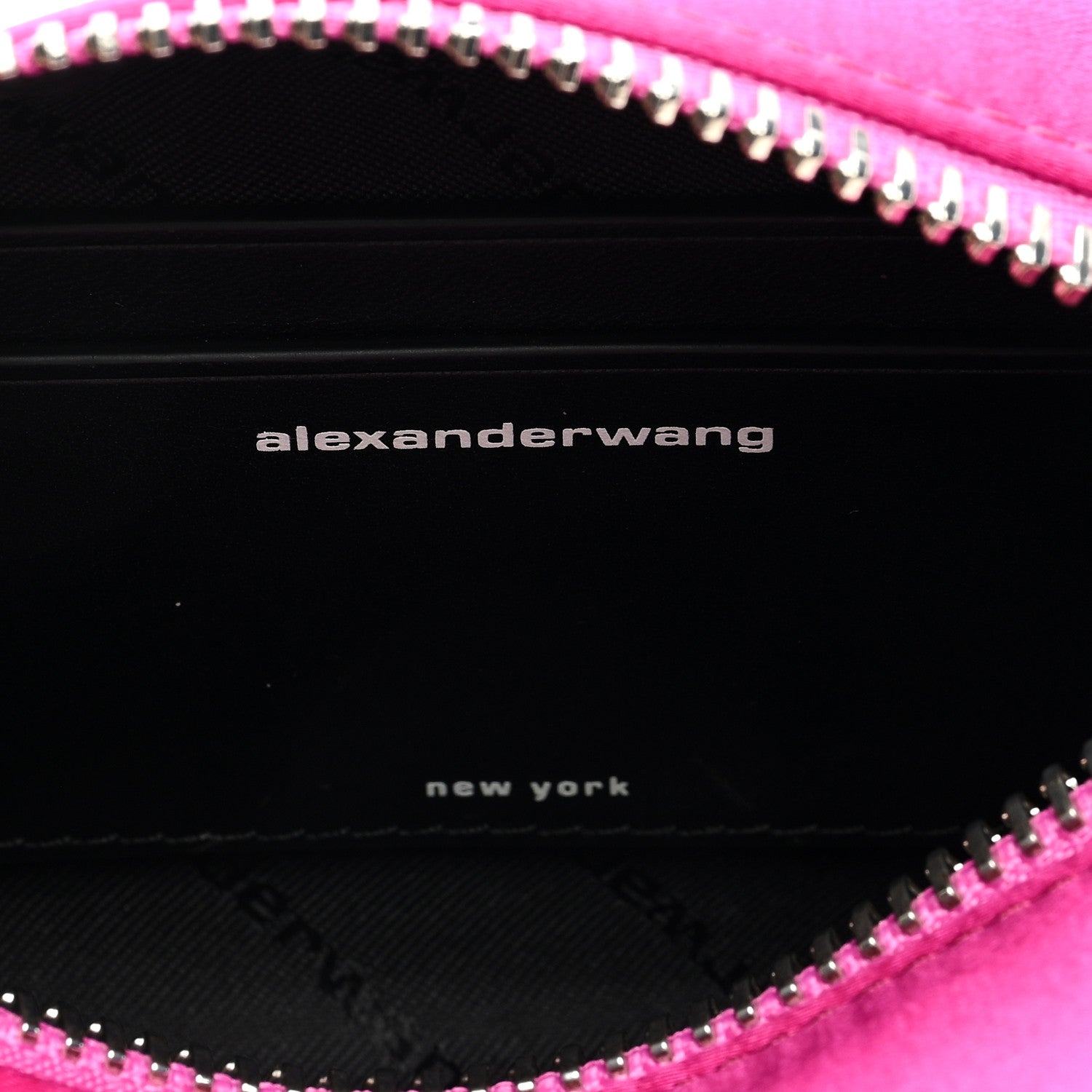 Alexander Wang Satin Crystal Heiress Pouch Lipstick Pink 6 of 9