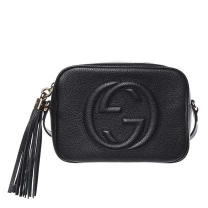 Gucci Pebbled Calfskin Small Soho Disco Bag Black 1 of 10
