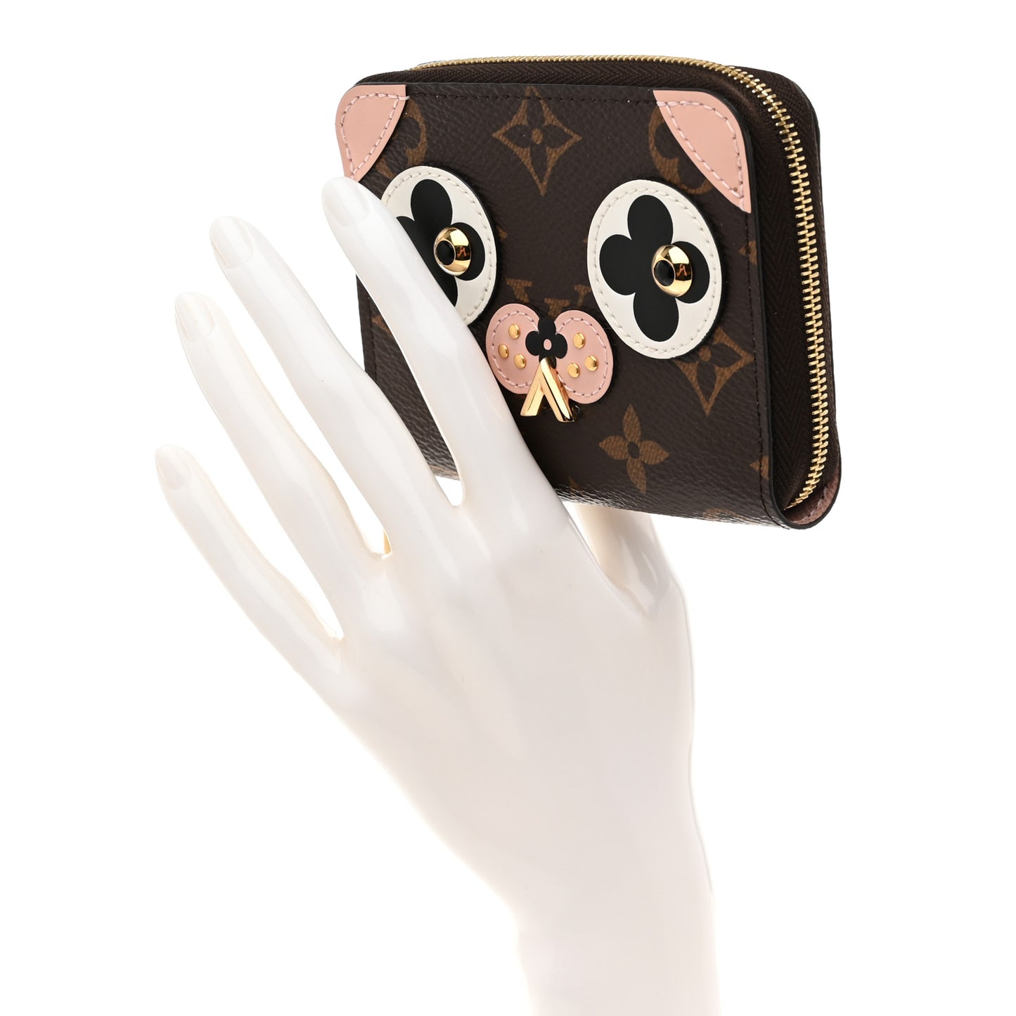 Monogram Valentine Dog Zippy Coin Purse