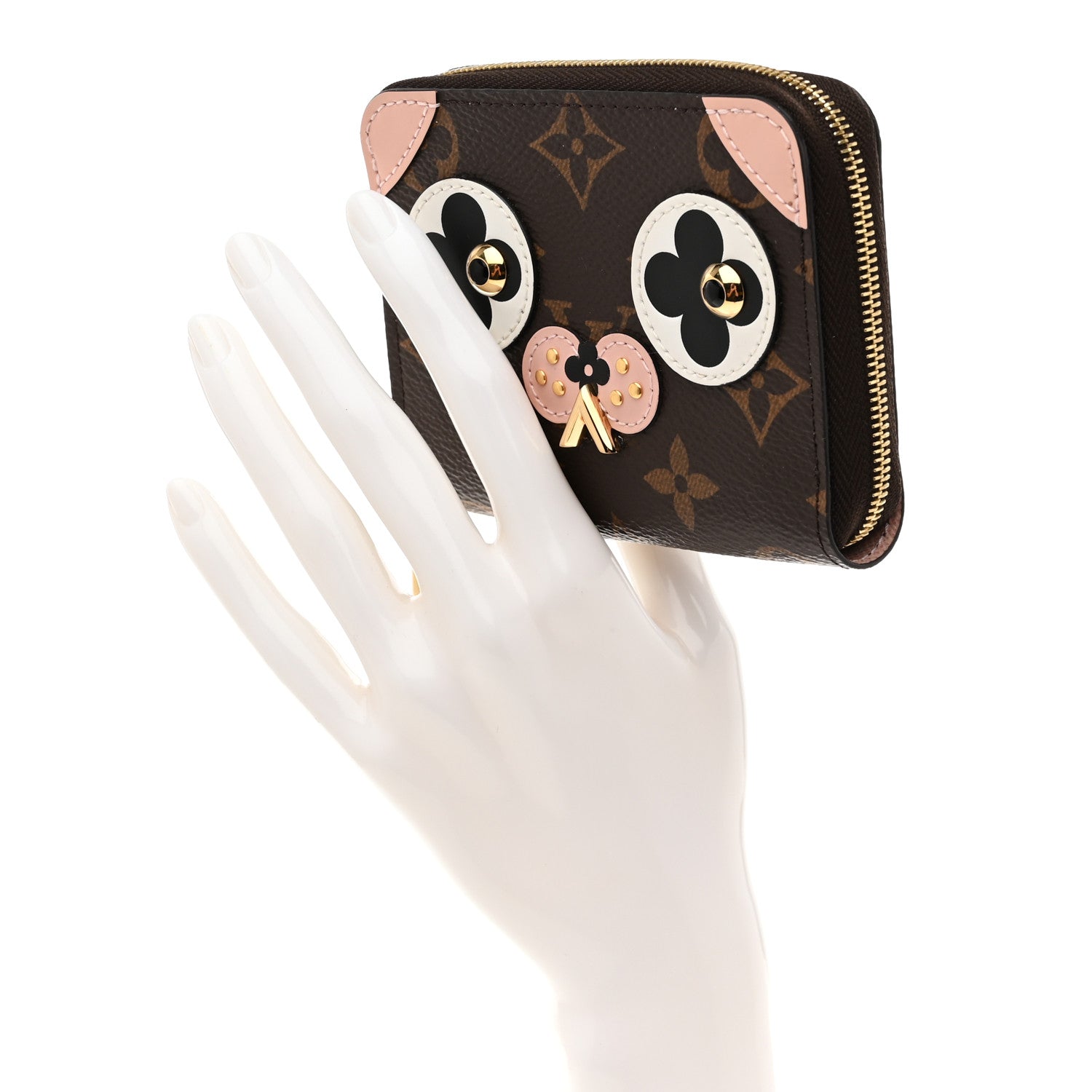 Louis Vuitton Monogram Valentine Dog Zippy Coin Purse 2 of 6