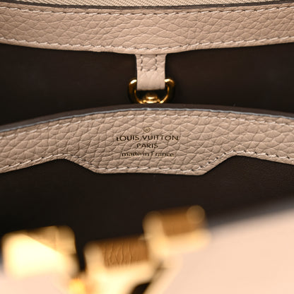 Louis Vuitton Taurillon Capucines BB Galet 7 of 11