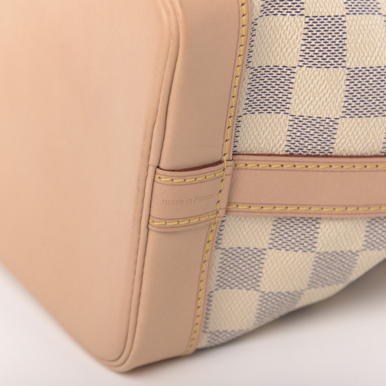 Louis Vuitton Damier Azur Noe BB 7 of 10