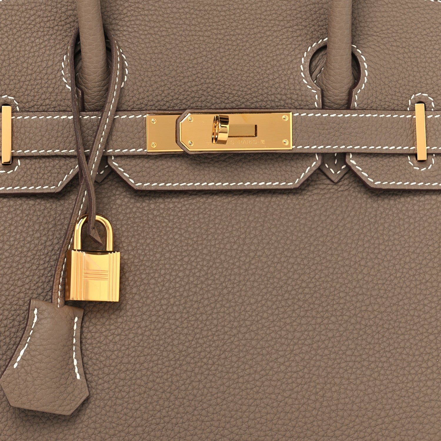 Hermes Togo Birkin 30 Etoupe 8 of 13