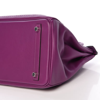 Hermes Togo Swift Ghillies Birkin 30 Anemone 33 of 36